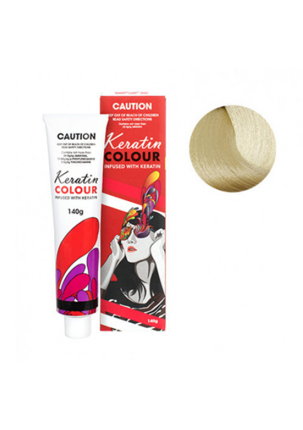 Keratin Colour 10 Natural Lighetner 140g
