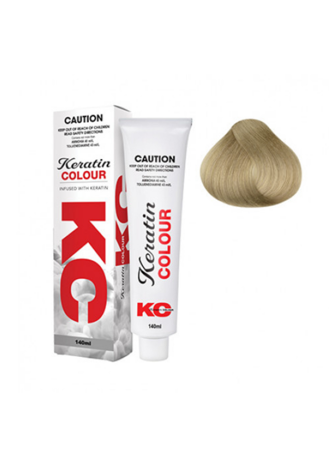 Keratin Colour 10.1 Ash Lightener 140g
