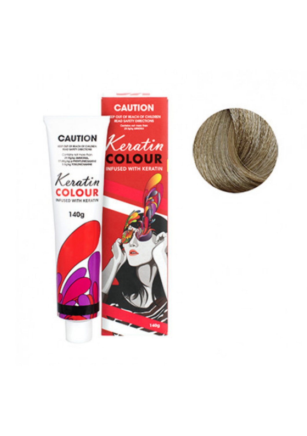 Keratin Colour 10.2 Iridescent Lightener 140g