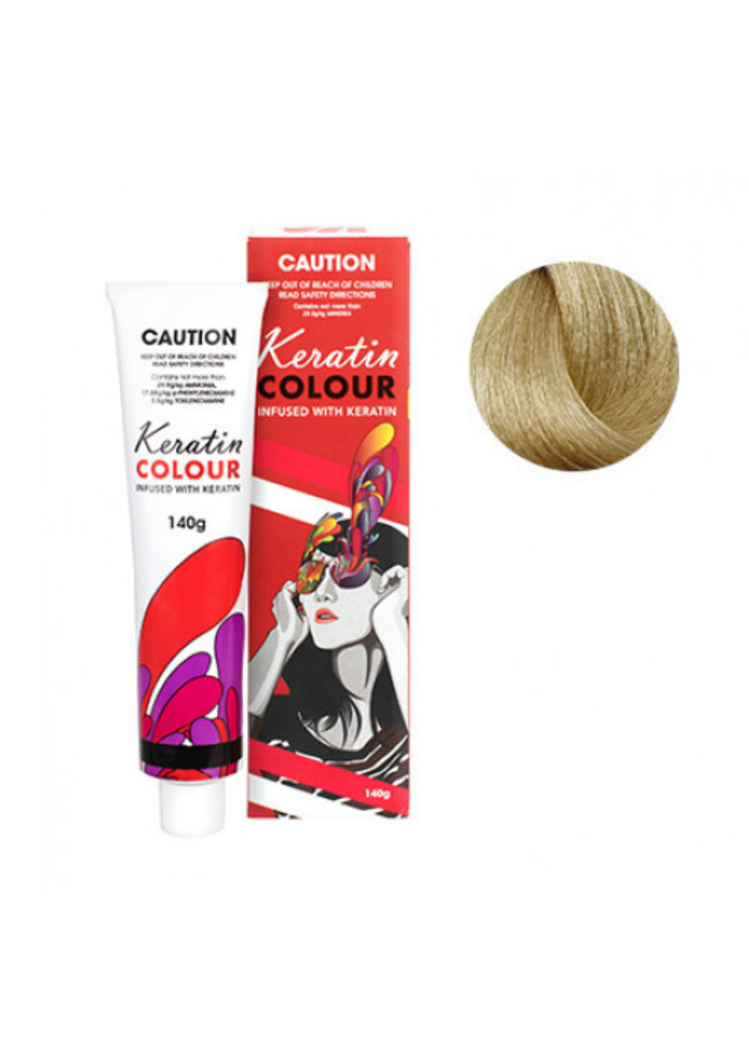 Keratin Colour 10.3 Golden Lightener 140g