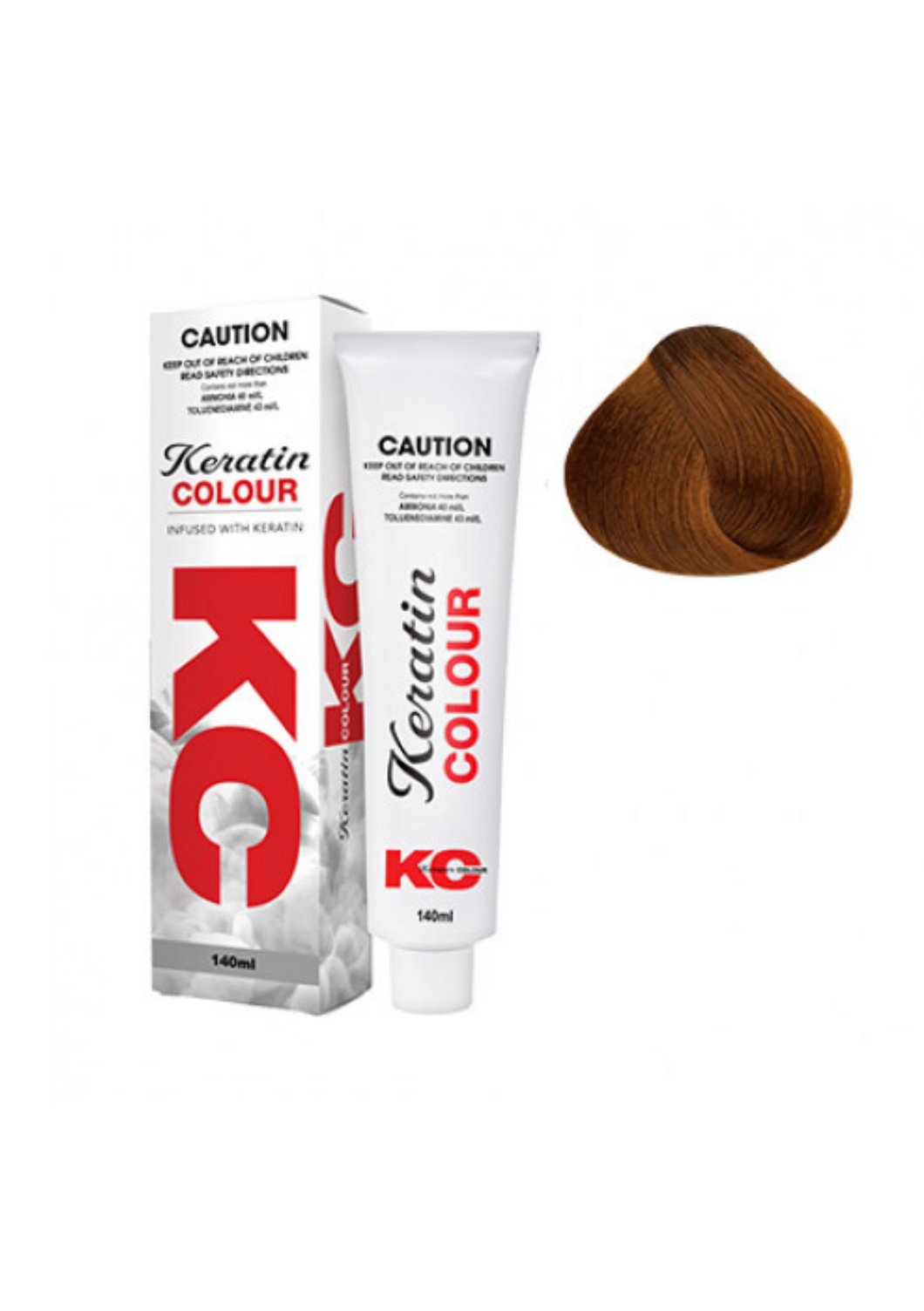 Keratin Colour 7.40 Intense Copper 140g