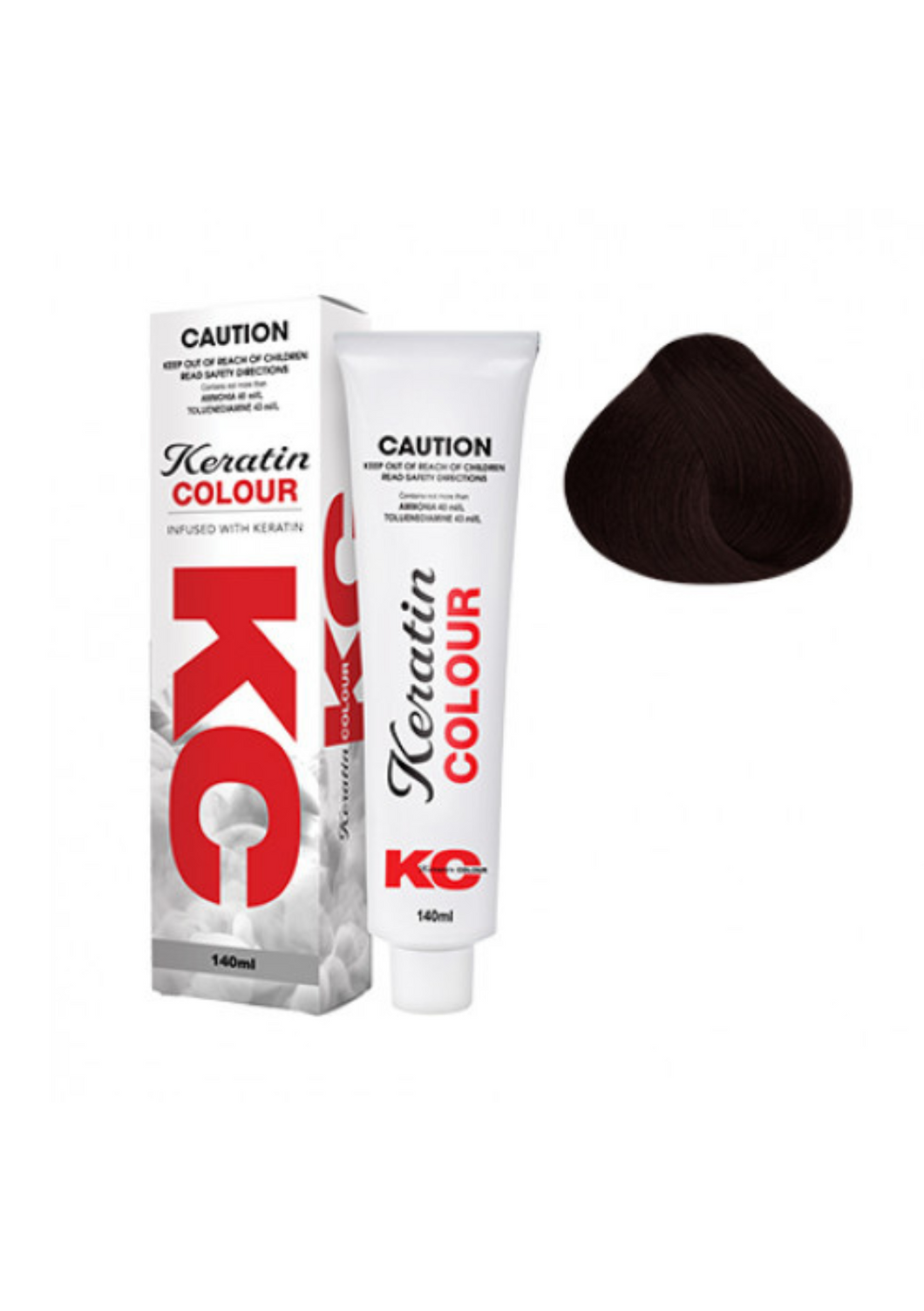 Keratin Colour 4.62 Violet Reddish Brown 140g