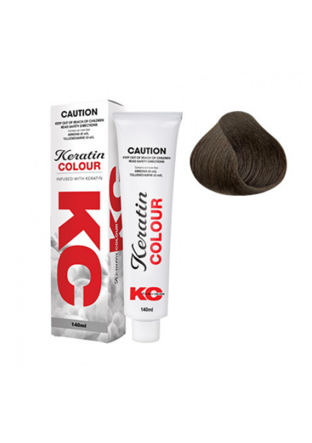 Keratin Colour 7.1 Ash Blonde 140g