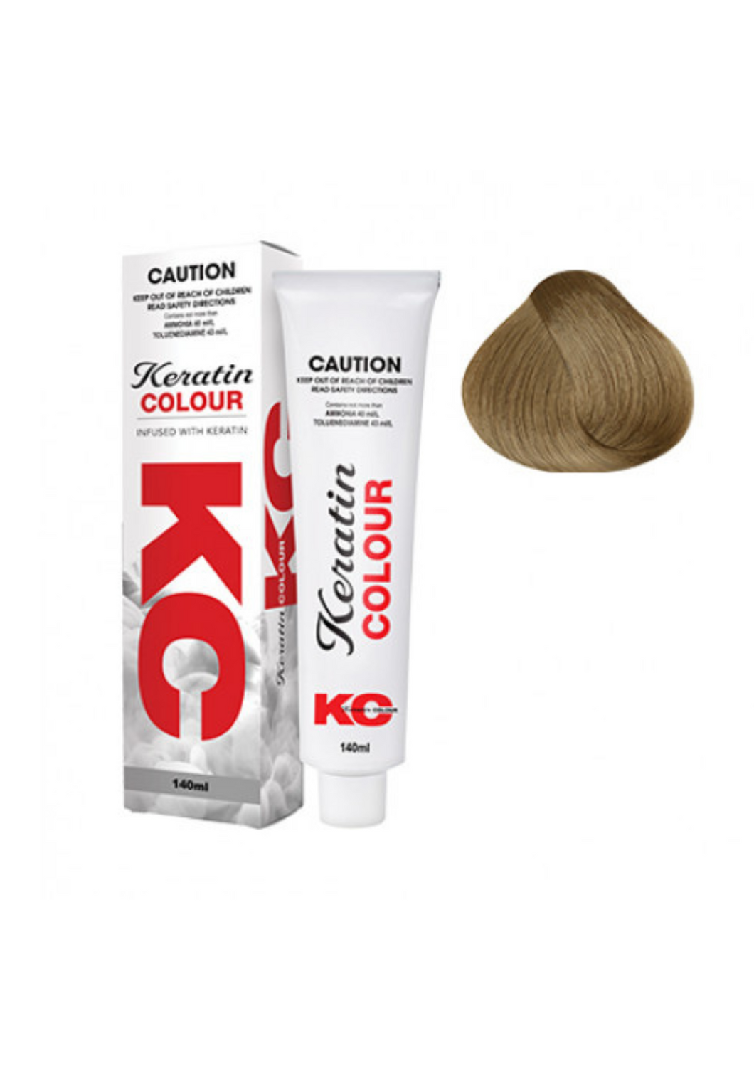 Keratin Colour 8.3 Light Golden Blonde 140g
