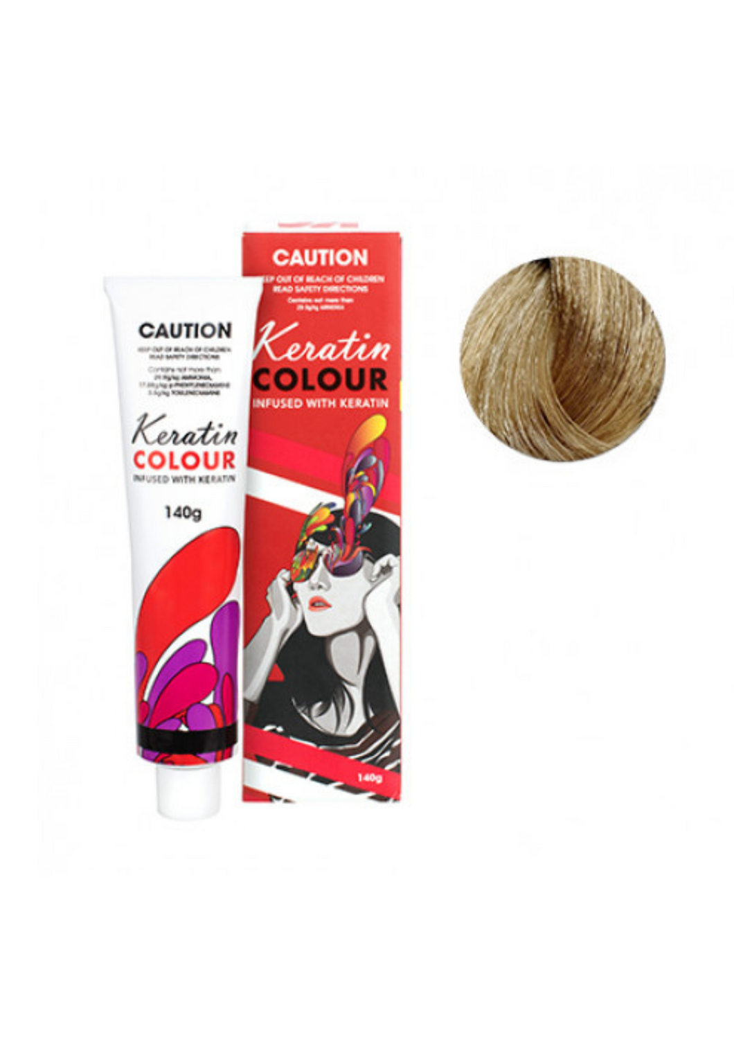Keratin Colour 9.3 Very Light Golden Blonde 140g