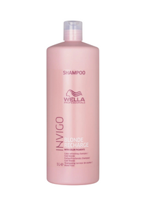 Wella Invigo Blonde Recharge Cool Blonde Shampoo 1 Litre