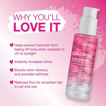 Load image into Gallery viewer, Joico Colorful Glow Beyond Anti-Fade Serum
