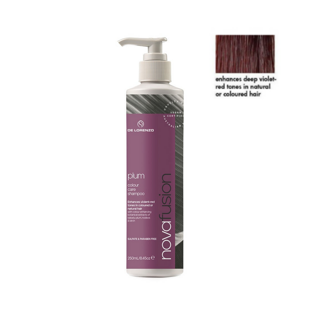 DeLorenzo Novafusion Plum Shampoo 250ml